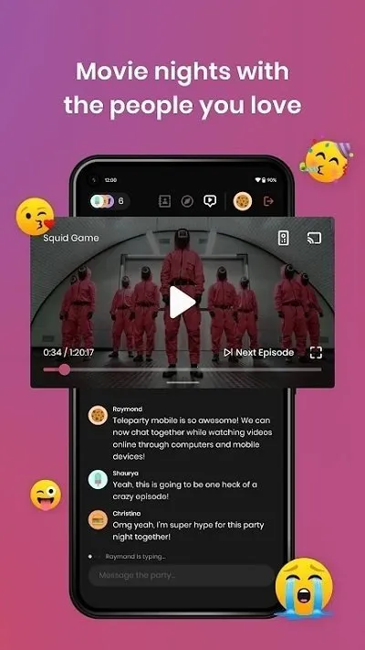 Teleparty(ͬ����Ӱ�罻����)